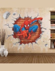 45*50 CM 3D popularne Spiderman Cartoon Movie home naklejka naklejki ścienne/adesivo de parede dla dzieci wystrój pokoju prezent