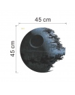 Filmy star wars death star winylowe ozdobne naklejki ścienne naklejki home decor wymienny dla dzieci przedszkole kalkomania fani