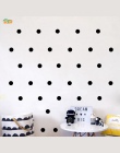 Multicolor Diy Polka Dot naklejki ścienne dla dekoracje do dziecięcego pokoju metaliczny złoty czarny różowy Polka kropki Wall A