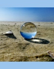 Jasny kryształ kula magiczna kula szklana kula fotografia statyw ball kryształowe rzemiosło dekoracji