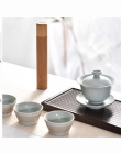 Naturalne okrągłe bambus pudełko na herbatę dla zielona herbata herbata pu-erh Tie Guan Yin organizator przechowywania drewniane