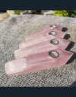 1 naturalny różowy kwarc różowy kryształowe fajki papierosów