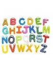 Party prezent wystrój domu Multicolor drewniane magnes na lodówkę zabawki edukacyjne Symbol alfabet numery Cartoon dziecko dziec