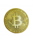 Pozłacane moneta BTC Bitcoin moneta kolekcja Art prezent Casascius fizyczne monety kolekcja fizyczne złote monety okolicznościow