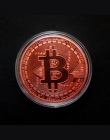 Pozłacane moneta BTC Bitcoin moneta kolekcja Art prezent Casascius fizyczne monety kolekcja fizyczne złote monety okolicznościow