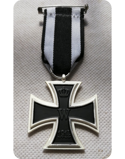 Niemcy 1914 żelazny krzyż 2nd klasy z wstążką I wojny światowej wojskowe dekoracji Deutschland Eisernes Kreuz II. Klasse EK2
