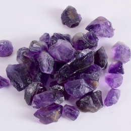 50g luzem surowy kamień ciemny ametyst nieregularne kamień naturalny i fioletowy mineralnej do Chakra Healing kolekcja próbek og