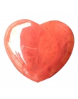 Kamienie szlachetne naturalny kwarc różowy kryształy Love Puffy w kształcie serca w kształcie serca kamień miłość uzdrowienie kr