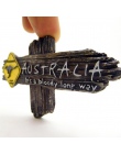 1 pc 3D australijski kangur magnes na lodówkę magnesy na lodówkę ściany magnes dekoracji domu pamiątka turystyczna sztuki rzemio