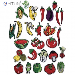 YITUN roślin serii żelazko na Flet łaty do haftu na tkaniny akcesoria torba na odzież kurtka odznaka aplikacja