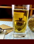 Serce ze stali nierdzewnej w kształcie liści herbaty filtr zaparzacz do ziół sitko łyżka 10.26