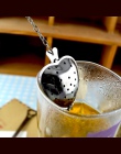 Serce ze stali nierdzewnej w kształcie liści herbaty filtr zaparzacz do ziół sitko łyżka 10.26