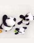 1 Pc śliczne miękkie pluszowe Panda magnes na lodówkę lodówka naklejki kreskówki naklejka prezent pamiątka Home Decor akcesoria 