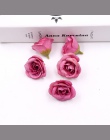 10 sztuk 4 cm sztuczny kwiat kwiat róży z jedwabiu głowy wesele strona główna dekoracji kwiaty do składania ścienny notatnik pre