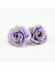10 sztuk 3 cm Mini Rose tkaniny sztuczny kwiat na ślub strona główna dekoracja pokoju ślub buty akcesoria kapelusze jedwab kwiat