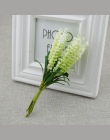 Nowy mini darmowa wysyłka 10 sztuk DIY materiał wieniec sztuczne kwiaty PE lawenda ślubna dekoracja z kwiatów panny młodej nadga