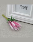 Nowy mini darmowa wysyłka 10 sztuk DIY materiał wieniec sztuczne kwiaty PE lawenda ślubna dekoracja z kwiatów panny młodej nadga