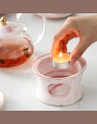 MUZITY szklany imbryk z dzbanek ceramiczny bazy kreatywne marmurowe podłogi projekt dzbanek do herbaty narzędzie zestaw czajniko