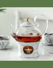 MUZITY szklany imbryk z dzbanek ceramiczny bazy kreatywne marmurowe podłogi projekt dzbanek do herbaty narzędzie zestaw czajniko