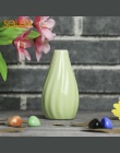 Ceramiczne paskiem wazon klasyczny ślub dekoracje domu dekoracje 4 kolory ślub wystrój domu mody wazon Dropshipping