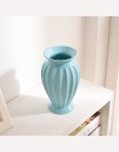 Nowoczesny minimalistyczny styl europejski ceramiczny kwiat wazon ozdoby kreatywne bukiety na stół biały wazon ślubny wystrój do