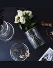 Nordic styl szkło Mini wazon dekoracje ślubne kwiat wazon pojemnik Vaso domu wystrój blat szklany wazon ogród wystrój sadzarka