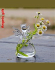 Prezent na Walentynki szklany wazon anioł wazon prezent najlepszy ślub prezenty domu dekoracji wazon szczęście anioł kwiat garnk