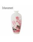Jingdezhen antyczne porcelany klasyczny chiński wazon Kaolin wazon wystrój domu Handmade Plum kwiaty wazony