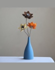 Europa mały wazon mielenia glazury ceramiki czarny niebieski szary wazony kwiat sztuki i rzemiosła akcesoria do dekoracji domu n
