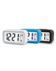 Czujnik akumulatora biuro stół zegar cyfrowy budzik zegar Student zegar duży wyświetlacz LCD drzemki temperatury zegar dla dziec
