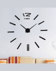Moda design Diy akrylowe lustro duży zegar ścienny kwarcowy zegarek nadal zegary życia nowoczesny salon home naklejki dekoracyjn
