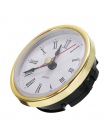 Klasyczny zegar Craft mechanizm kwarcowy 2-1/2 "(65mm) okrągłe zegary ścienne wkładka głowicy Roman liczba Mayitr