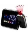 Zegarek wielofunkcyjny cyfrowy budziki kolorowy ekran pulpitu zegar wyświetlacz kalendarz pogoda projekcją czasu 1 sztuk TSLM1