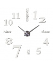 Nowa sprzedaż zegary ścienne zegar reloj de pared zegarek 3d diy akrylowe naklejki na lusterka kwarcowy nowoczesna dekoracja wnę