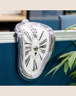 Powieść surrealistyczne topienie zniekształcony zegary ścienne surrealista Salvador Dali styl ścienny zegarek dekoracji prezent 