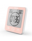LCD cyfrowy wodoodporny do rozprysków wody zegar ścienny do łazienki prysznic zegary zegar temperatury wilgotności naczynia do m