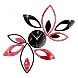 2018 nowa akrylowa zegary ścienne DIY zegarek kryształowy kwarcowy zegary ścienne wystrój domu w salonie, horloge murale art dar