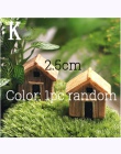 Chiński antyczne mini domek Retro budynek mikro bajki ogród figurki miniatury/Terrarium w stylu Vintage ozdoby do wystroju domu 