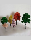 Sztuczny proszek wykonane Mini drzewa śniegu mikro krajobrazu dekoracje Craft DIY piaskownica stołowa DIY akcesoria