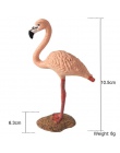 Symulacja zwierząt flamingi tygrys pies ptak figurka z tworzywa sztucznego miniaturowy bajkowy ogród dekoracji nowoczesne figury