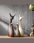 Proste nowoczesne ceramiczne figurki salon ozdoba wyposażenie domu dekoracja rzemiosło biuro akcesoria do kawy prezent ślubny