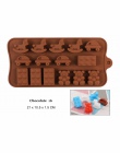 Nowy silikonowe formy czekoladowe 29 kształty czekoladowe narzędzia do pieczenia non-stick silikonowe formy ciasto galaretki i f