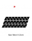 27 styl geometria zwierząt naklejki ścienne do dekoracji domu akcesoria pokój dzienny dekoracja sypialni duża Wall Art naklejki 