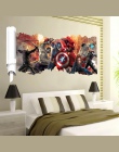 Marvel's Avengers naklejki ścienne naklejki dla dzieci pokój Home tapeta z dekorem plakat przedszkole Wall Art