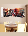 Marvel's Avengers naklejki ścienne naklejki dla dzieci pokój Home tapeta z dekorem plakat przedszkole Wall Art