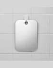 Akrylowe anty przeciwmgielne lustro prysznicowe łazienka Fogless przeciwmgielne darmo lustro ubikacja podróżna dla człowieka lus