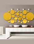26 sztuk Akrylowe DIY dekoracyjne naklejki ścienne lustro przyjazne dla środowiska wysokiej jakości salon sypialnia dekoracyjne 