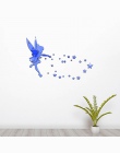 Akrylowe DIY dekoracyjne lustro naklejki ścienne anioł dekoracyjne przyjazne dla środowiska toaleta wc wzór 3D lustro