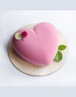 Wulekue ciasto dekorowanie Mold 3D formy silikonowe naczynie do zapiekania narzędzia do serca okrągłe ciasto czekoladowe Brownie