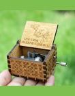 Walentynki prezent antyczne rzeźbione drewniane Music Box gra o tron ręczne muzyczne pudełka star wars Caja de musica